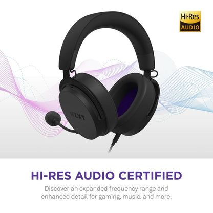 Headphones NZXT AP-WCB40-B2 Black