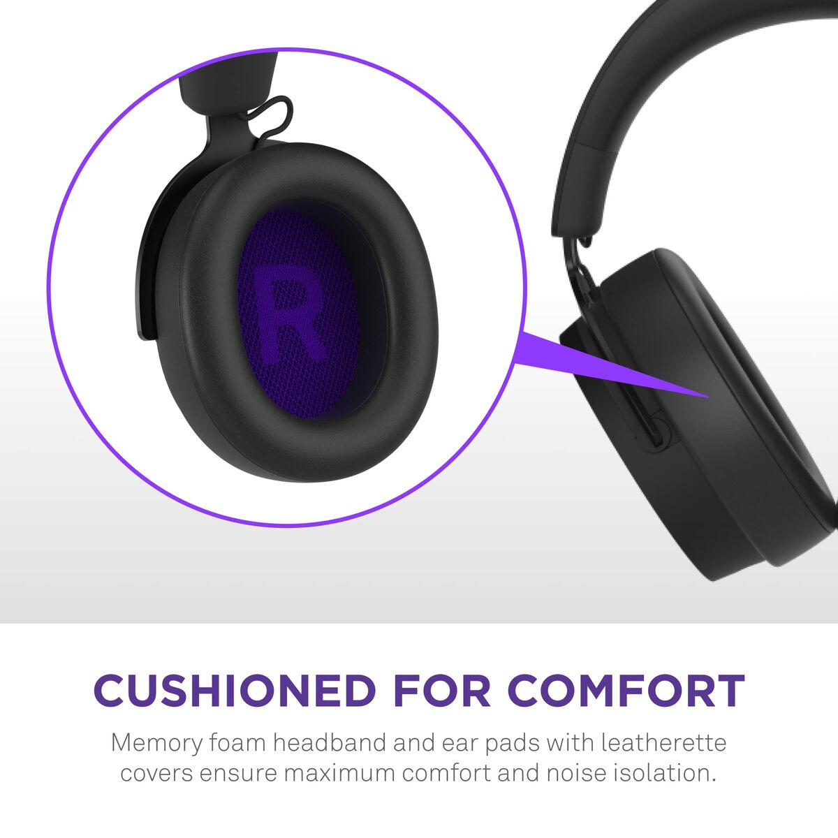 Headphones NZXT AP-WCB40-B2 Black