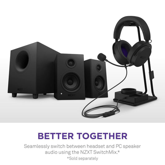 Headphones NZXT AP-WCB40-B2 Black