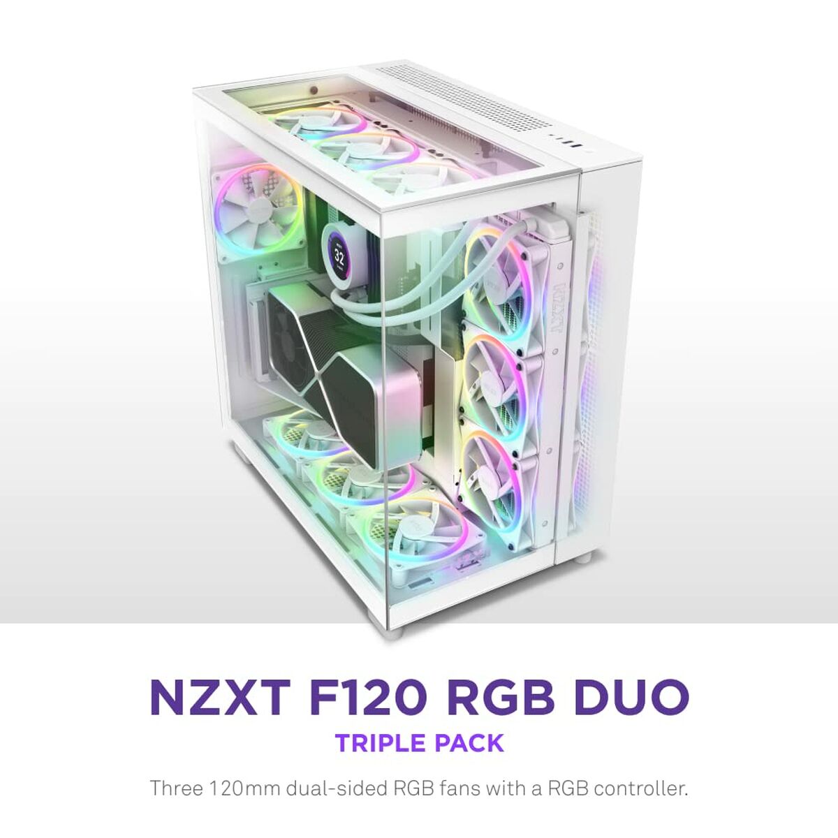 Box Ventilator NZXT RF-D12TF-W1