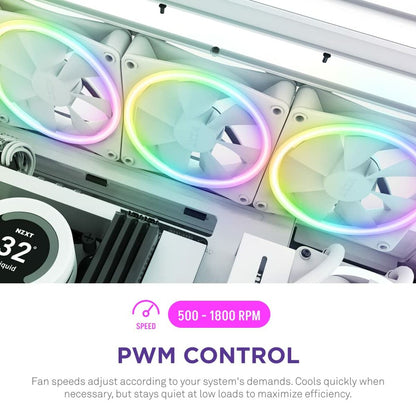 Box Ventilator NZXT RF-D12TF-W1