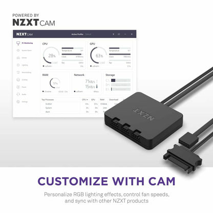 Box Ventilator NZXT RF-D12TF-W1
