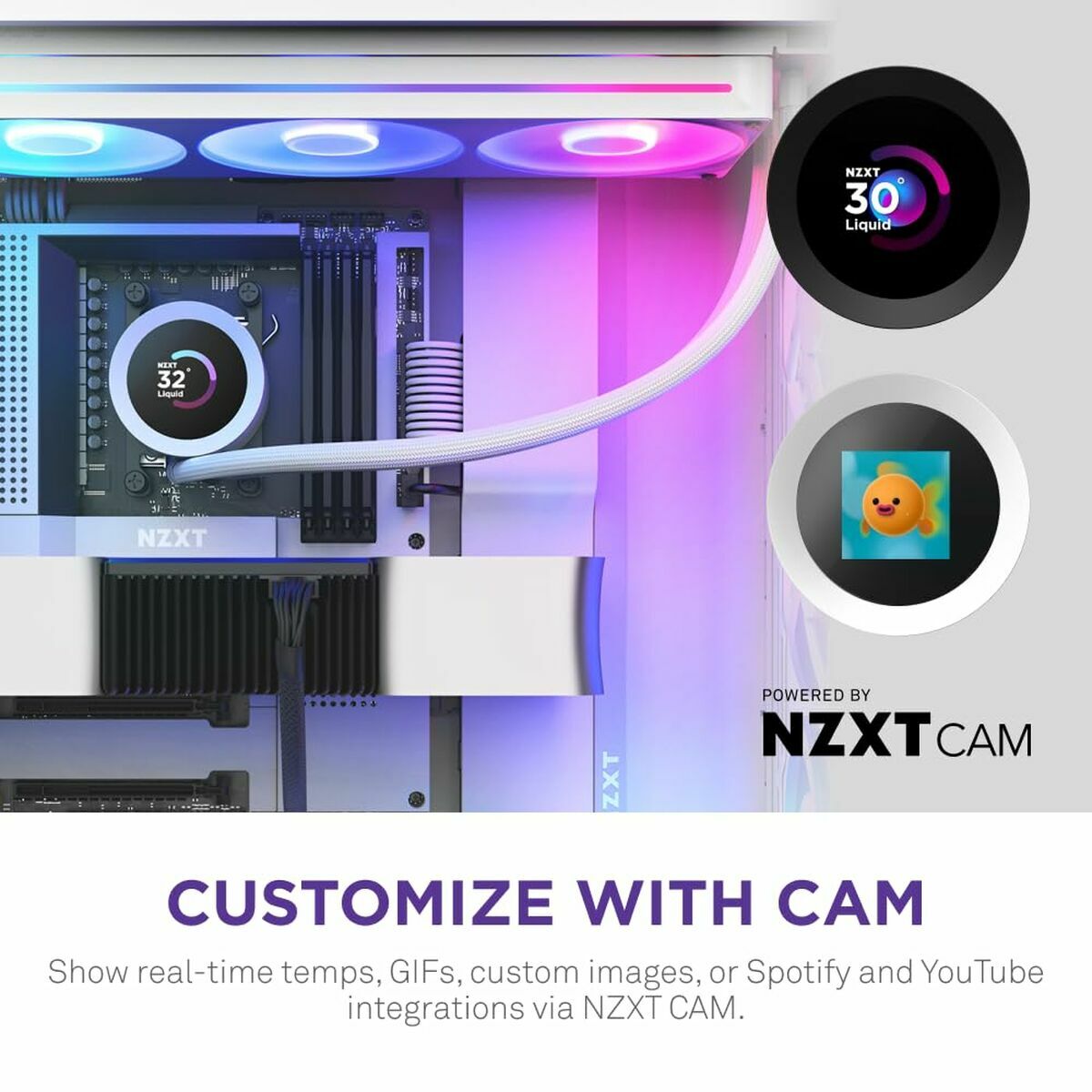 Liquid Refrigeration Kit NZXT RL-KR360-W2 Kraken Plus 360 RGB