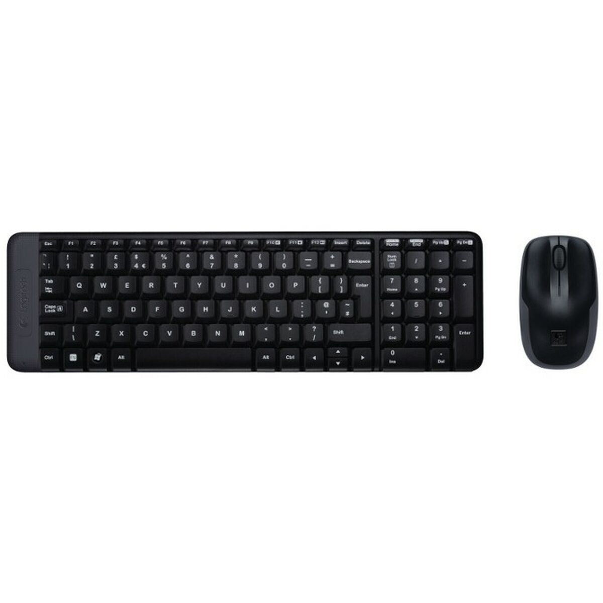 Keyboard and Mouse Logitech 920-003168 Black QWERTY