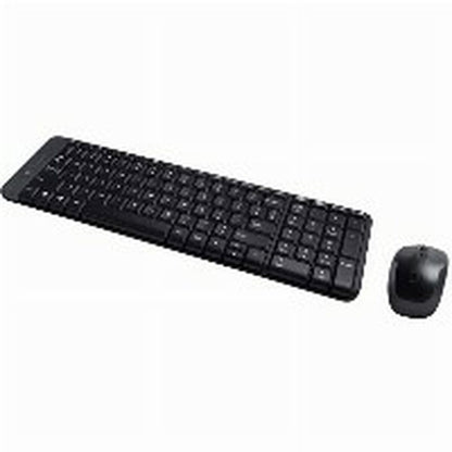 Keyboard and Mouse Logitech 920-003168 Black QWERTY