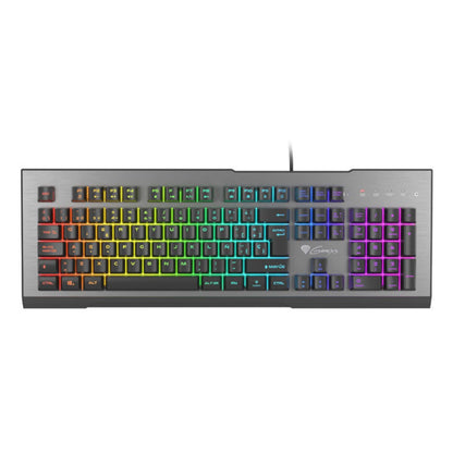 Gaming Keyboard Genesis NKG-1621 Black Aluminium Spanish Qwerty