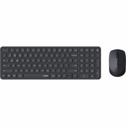 Keyboard and Mouse Rapoo 9310M Black