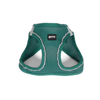 Dog Harness Gloria Trek Star 33,4-35 cm 51-52 cm Turquoise L-4