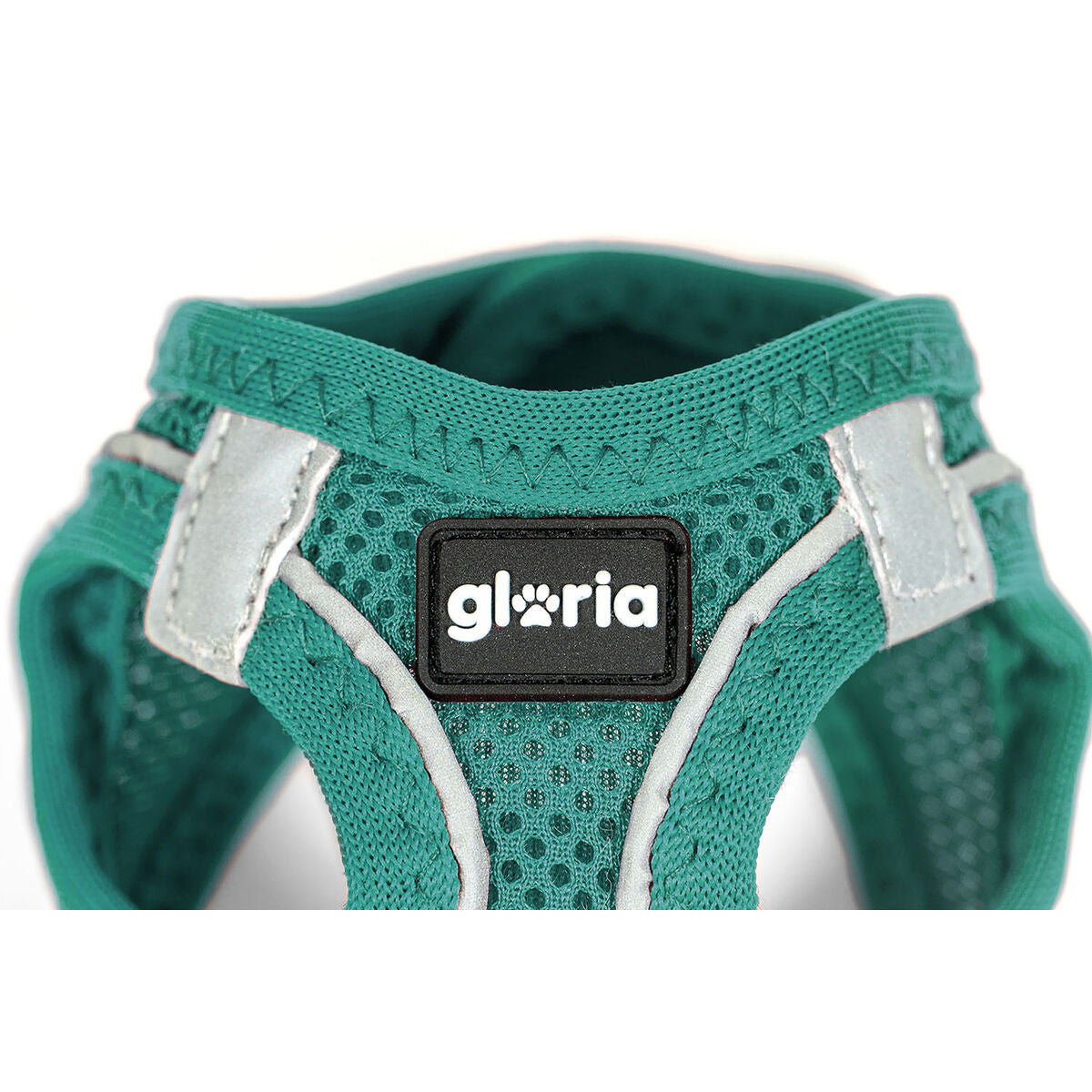 Dog Harness Gloria Trek Star 33,4-35 cm 51-52 cm Turquoise L-1