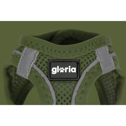Dog Harness Gloria 41,4-43 cm Green S 29,4-32,6 cm-1