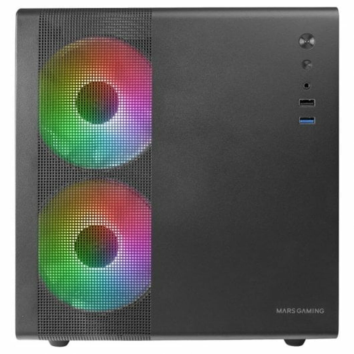 ATX Semi-tower Box Mars Gaming MC400 White Black