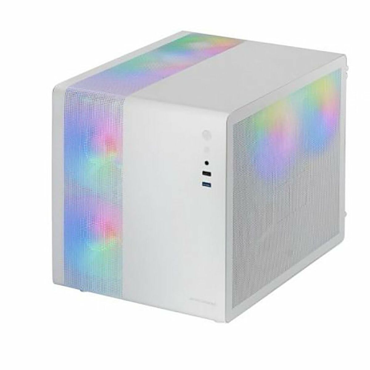 ATX Semi-tower Box Mars Gaming MC400W White Black