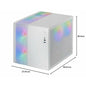 ATX Semi-tower Box Mars Gaming MC400W White Black
