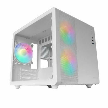 ATX Semi-tower Box Mars Gaming MC400W White Black