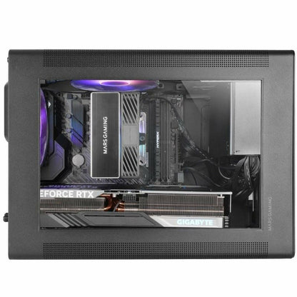 ATX Mini-tower Box Case Mars Gaming MCXPS Black