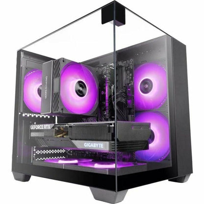 ATX Semi-tower Box Mars Gaming MCVISIONM Black