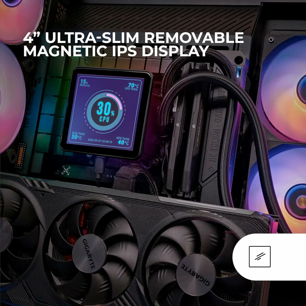 Liquid Refrigeration Kit Mars Gaming MLVISIONPRO240