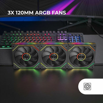Box Ventilator Mars Gaming MF-LINKFINITYKIT2 Ø 12 cm