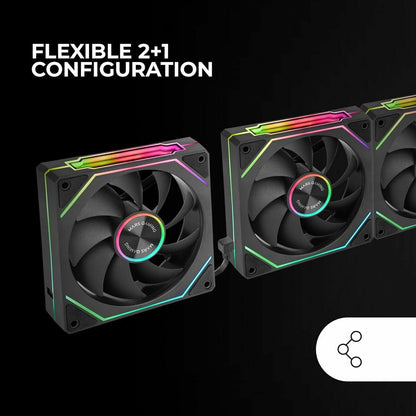Box Ventilator Mars Gaming MF-LINKFINITYKIT2 Ø 12 cm