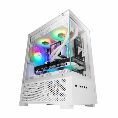 ATX Semi-tower Box Mars Gaming MC-SE2 White