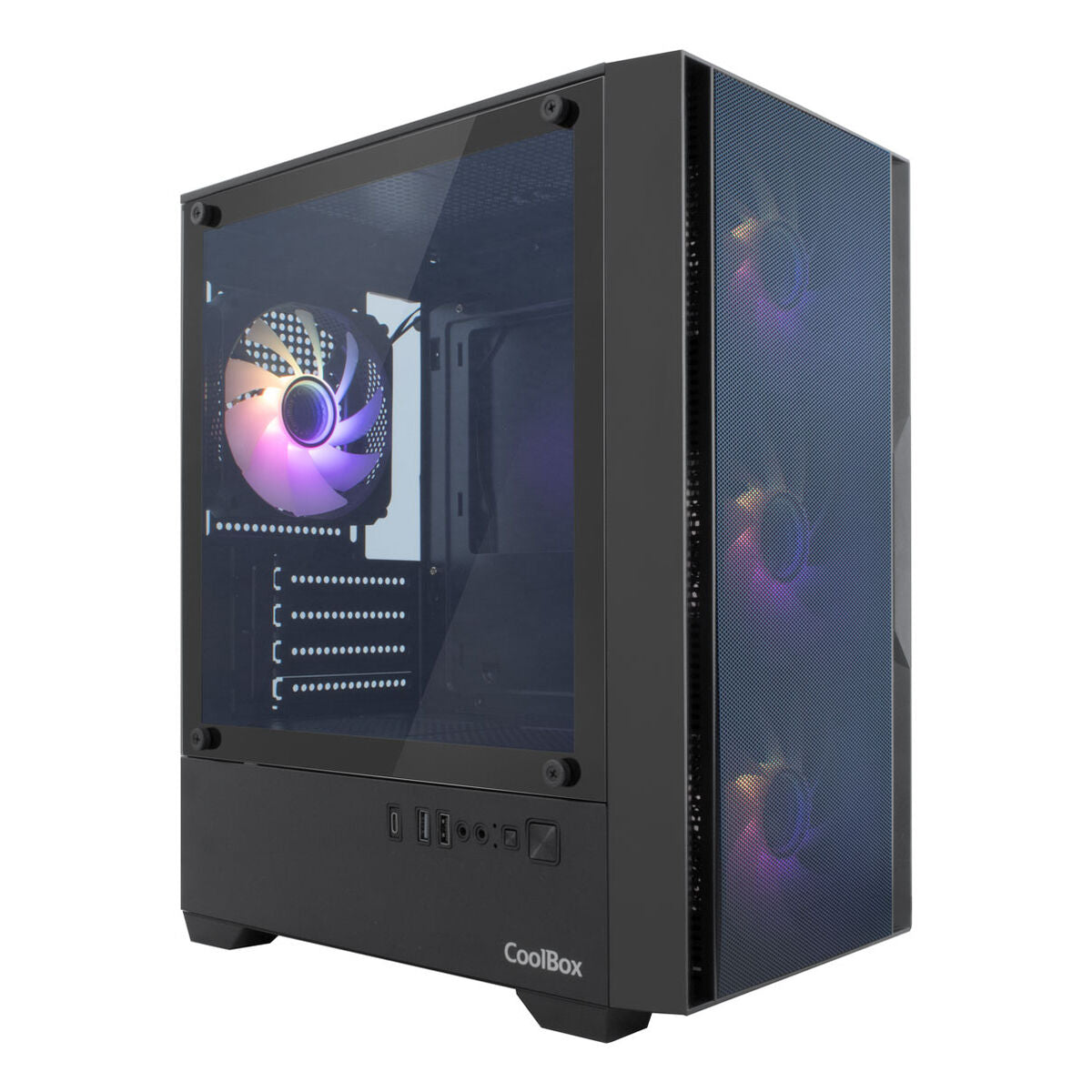 ATX Semi-tower Box CoolBox COO-CHA-GM220B-0 Black