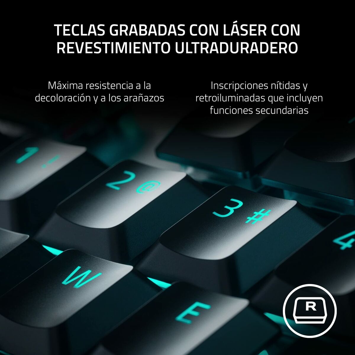 Wireless Keyboard Razer RZ03-04371100-R311 Black Spanish Qwerty