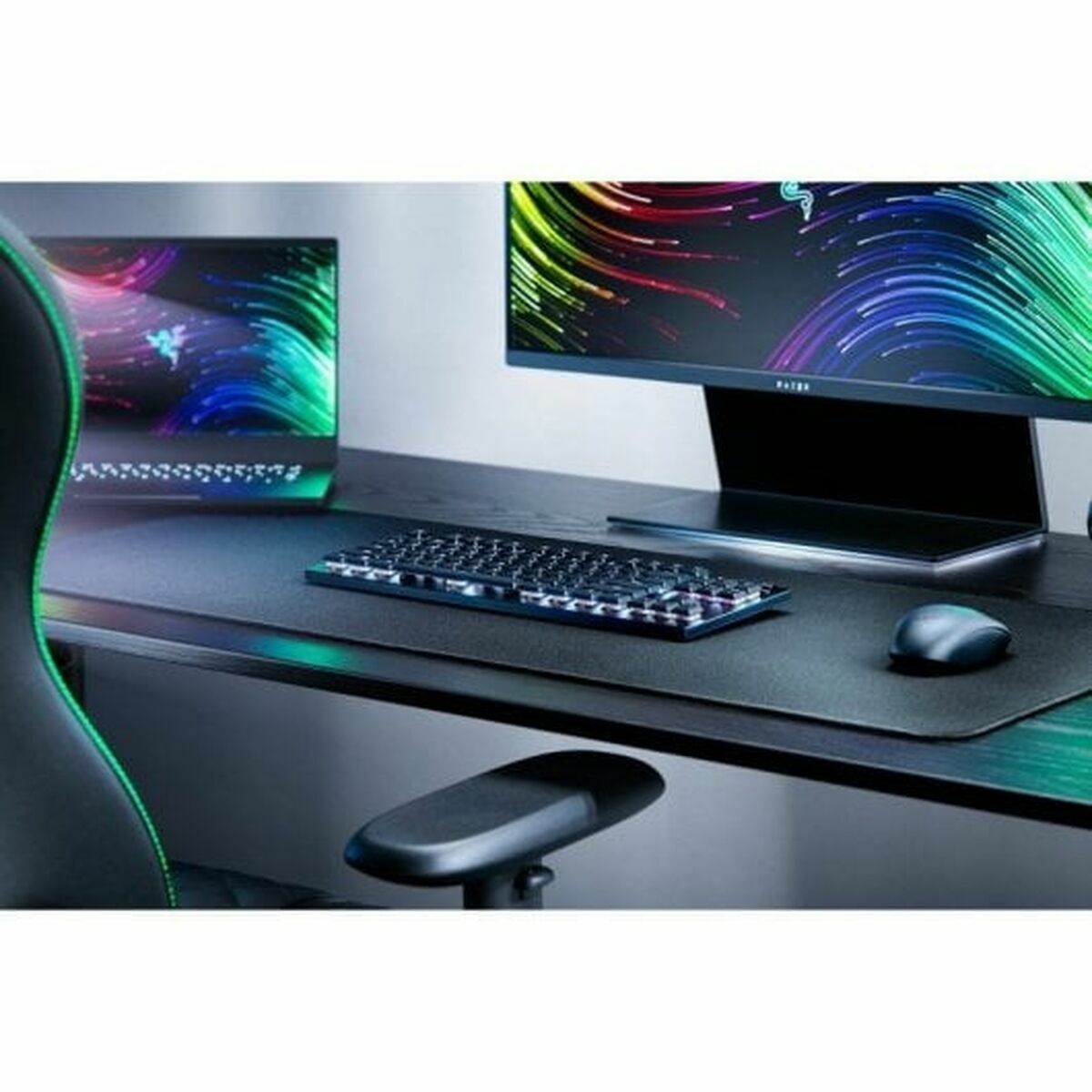 Wireless Keyboard Razer RZ03-04371100-R311 Black Spanish Qwerty