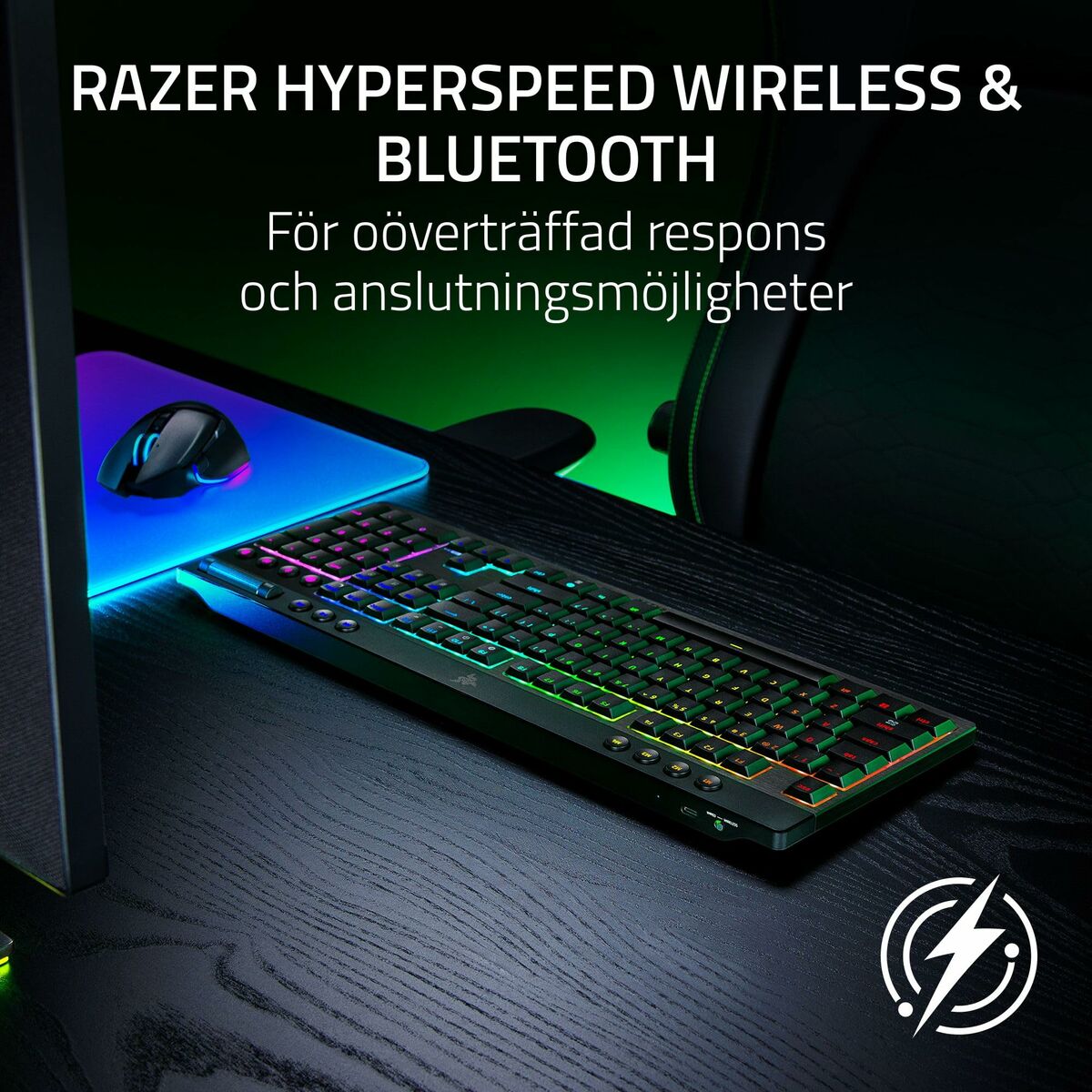 Keyboard Razer RZ03-05270100-R3M1 Black Qwerty US
