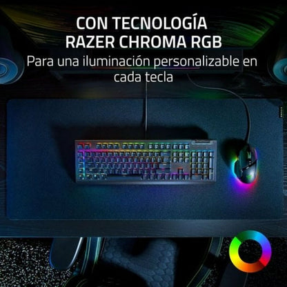 Keyboard Razer BlackWidow V4 X Yellow Switch Black