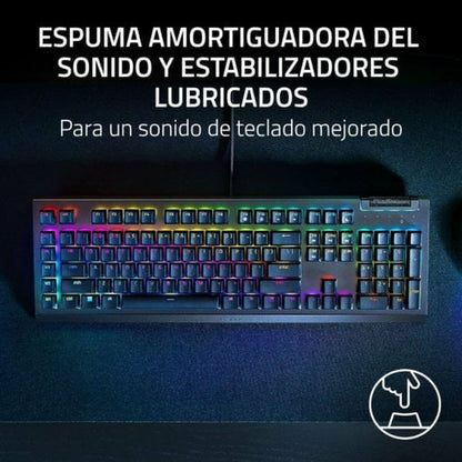 Keyboard Razer BlackWidow V4 X Yellow Switch Black
