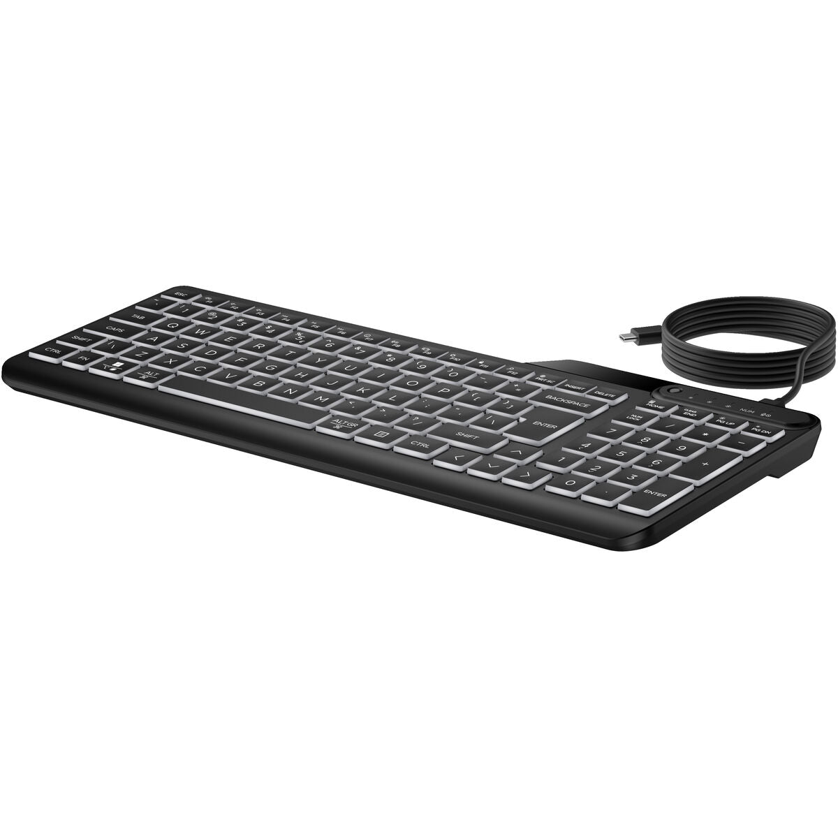 Keyboard and Mouse HP 7N7C1AA Black Qwerty US Spanish Qwerty