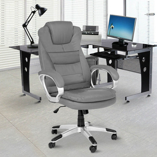 RELAX boss swivel chair in 3 colors - gray