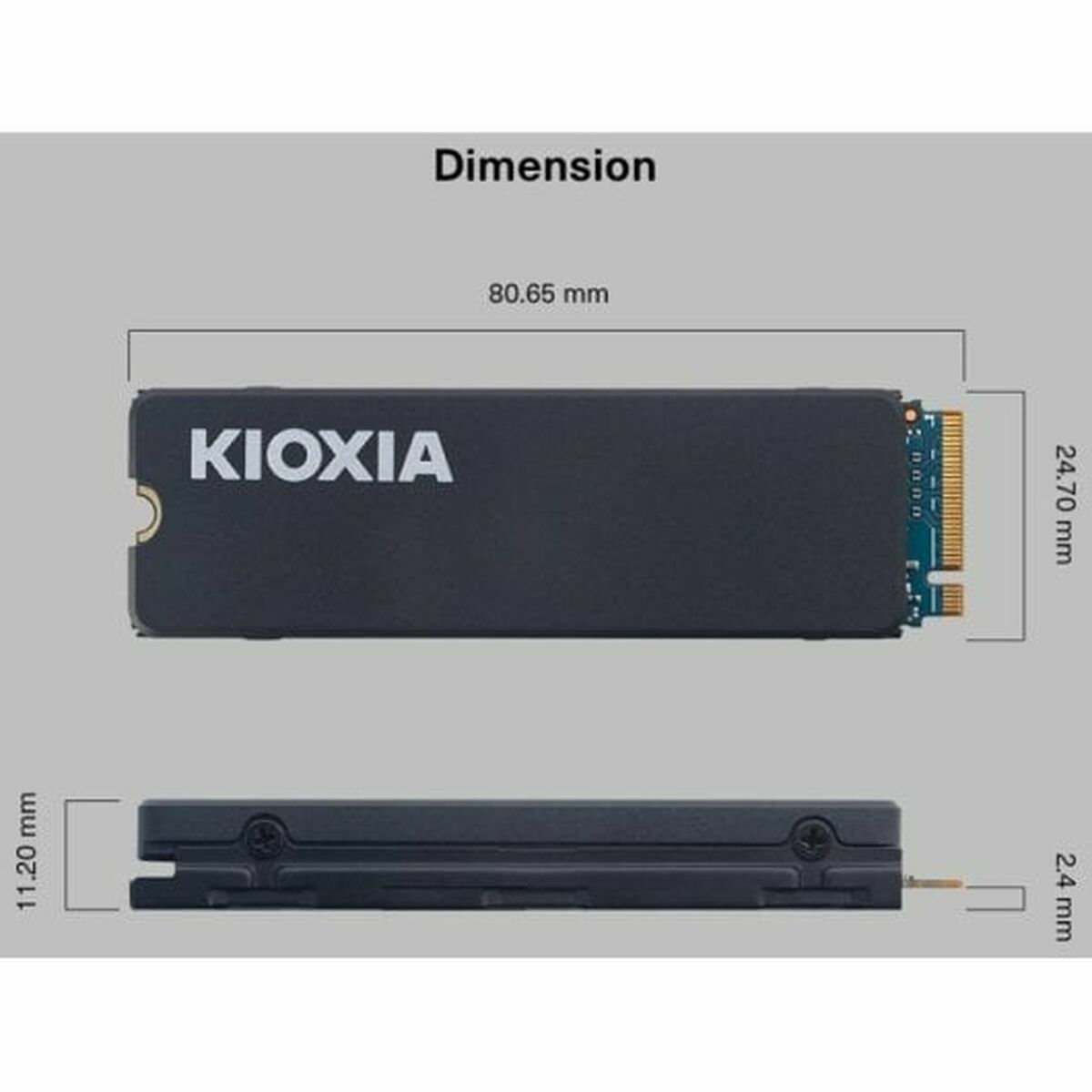 Hard Drive Kioxia Exceria Plus G3 1 TB SSD